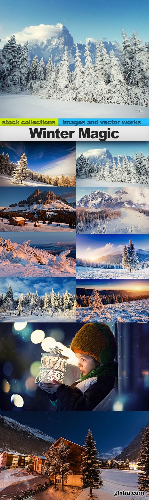 Winter Magic, 10 x UHQ JPEG