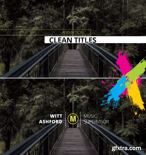 Clean Titles - After Effects