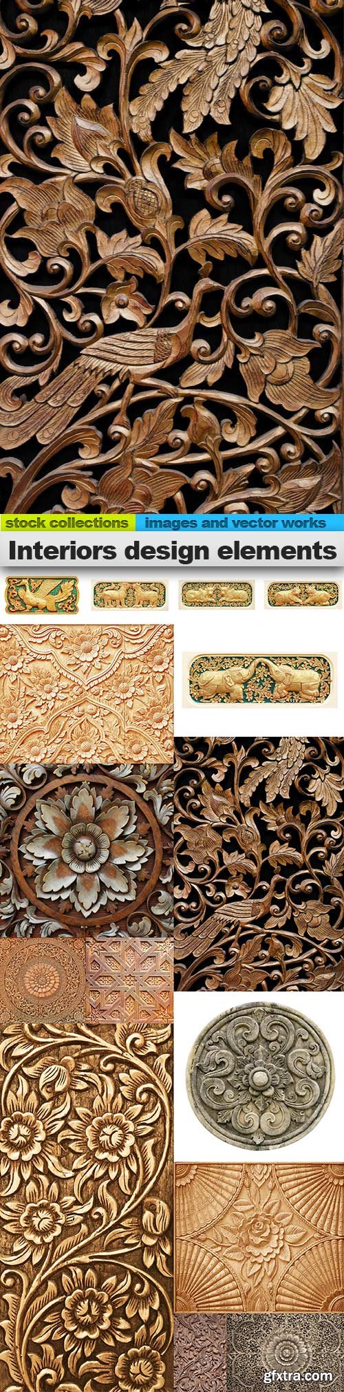 Interiors design elements, 15 x UHQ JPEG