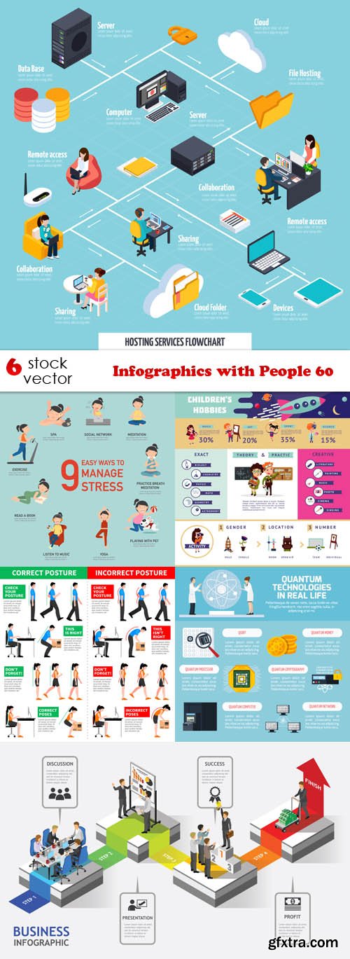 Vectors - Infographics with People 60