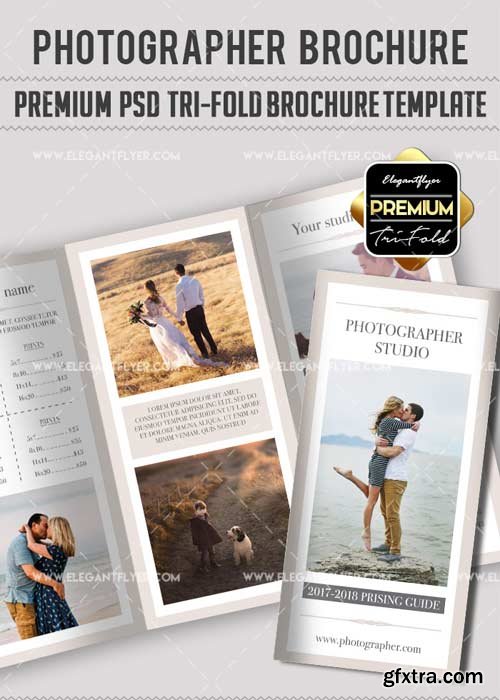 Photography V25 Tri-Fold Brochure Template