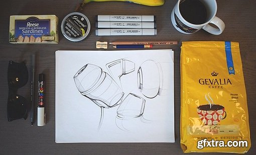 Freehand Industrial Design Sketching Part 1: From Your Imagination to the Paper