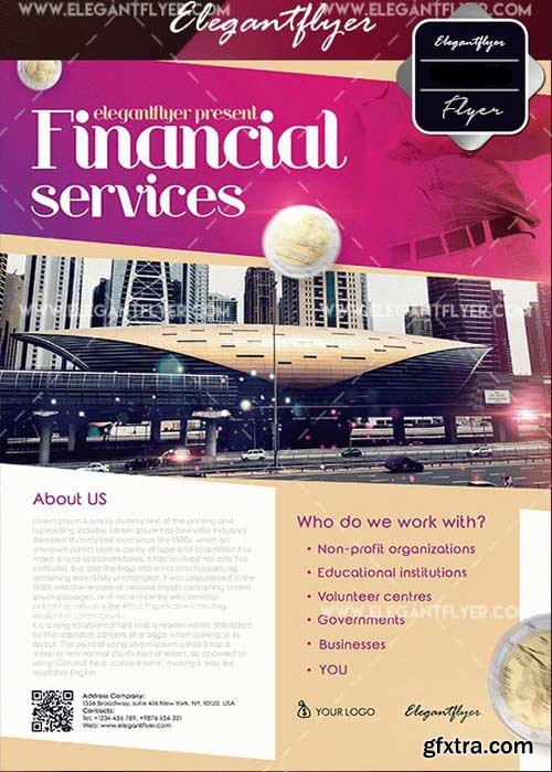 Financial Services V21 Flyer Templates