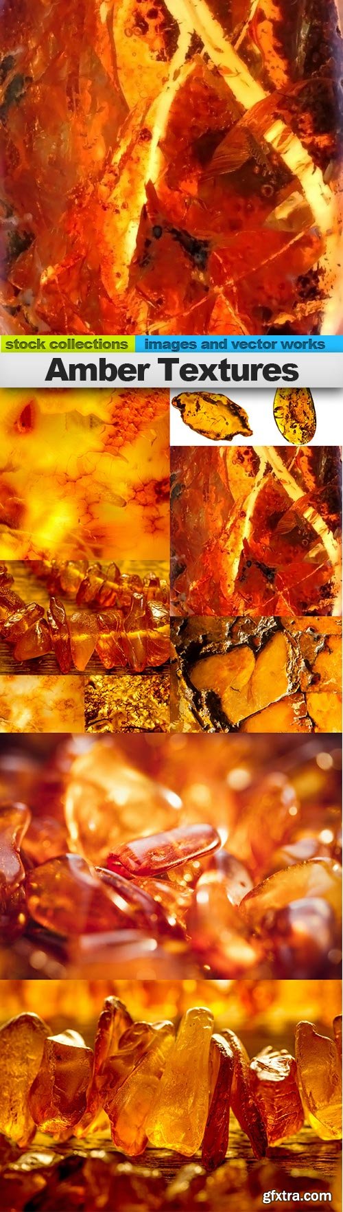 Amber Textures, 10 x UHQ JPEG