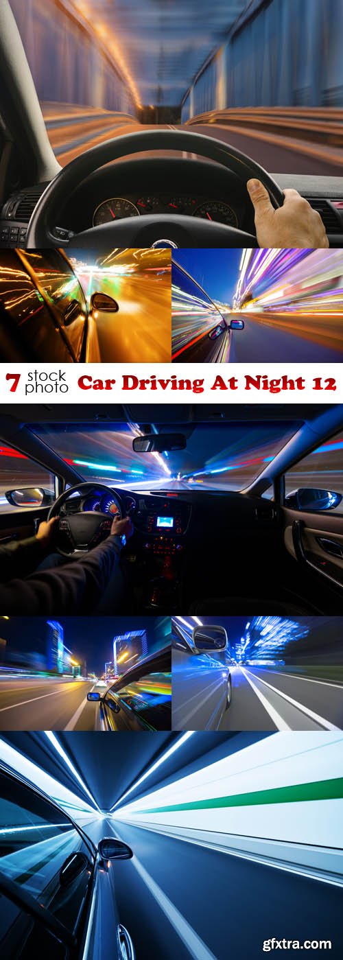 Photos - Car Driving At Night 12