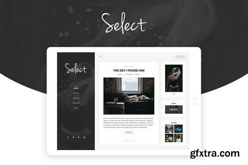 Select - Personal Blog Template