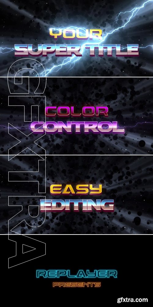 Superhero Movie Titles - After Effects