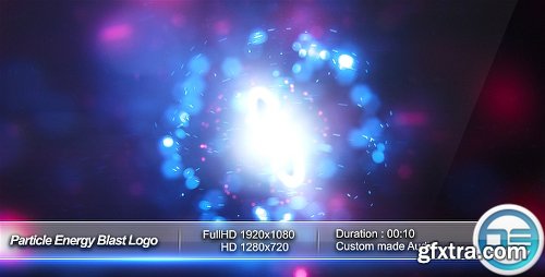 Videohive Particle Energy Blast Logo Reveal 15864202