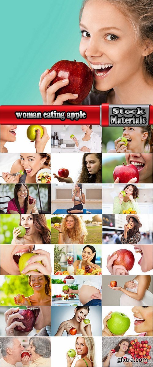 woman eating apple woman beautiful smile 25 hq jpeg