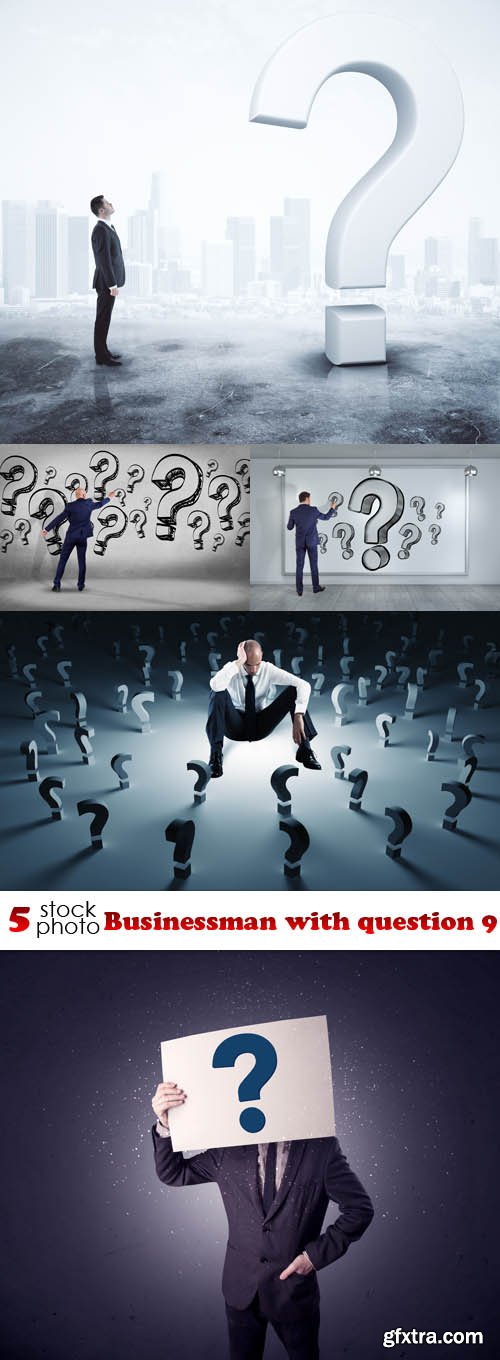 Photos - Businessman with question 9