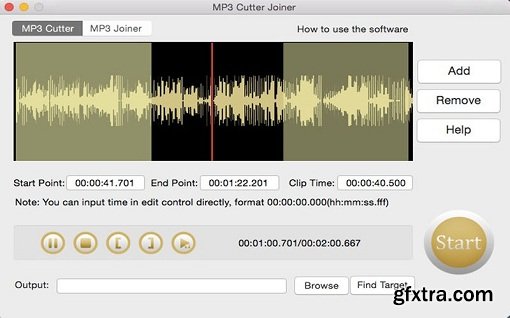 MP3 Cutter Joiner 3.0 (Mac OS X)