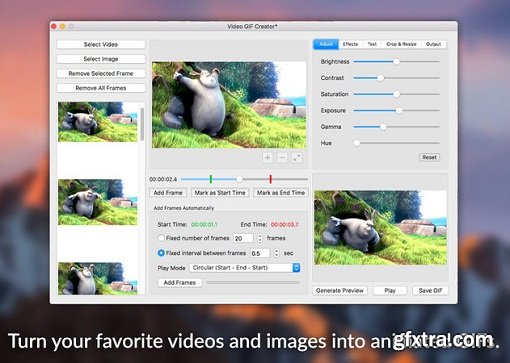 Video GIF Creator 1.0 (Mac OS X)