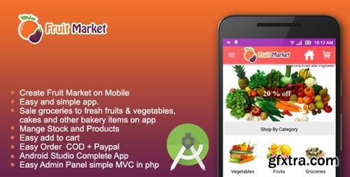 CodeCanyon - Fruit Market - Local fruit store app (Update: 23 September 16) - 15411747