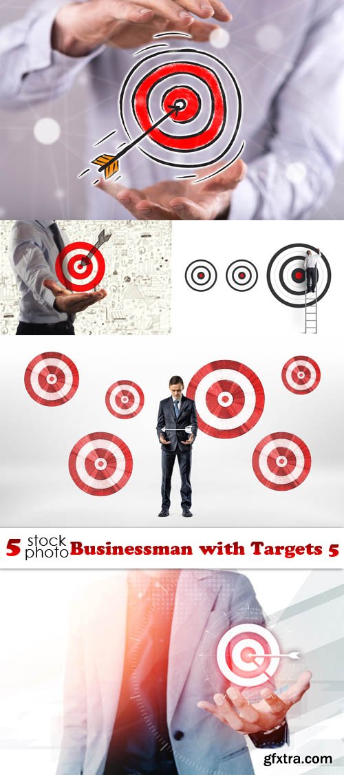 Photos - Businessman with Targets 5