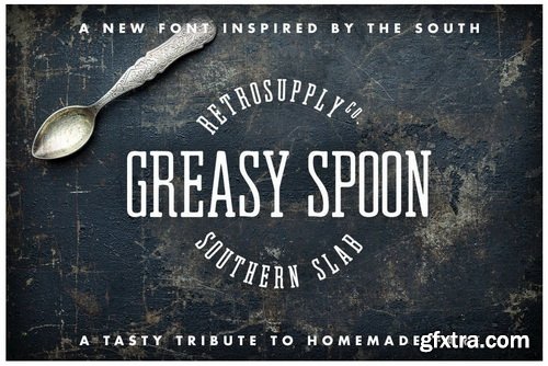 Greasy Spoon Southern Slab Font