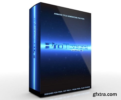 Pixel Film Studios - ProTeaser Volume 3 for Final Cut Pro X (Mac OS X)