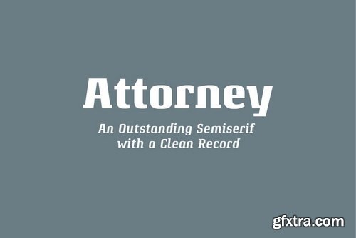 Attorney Font Family