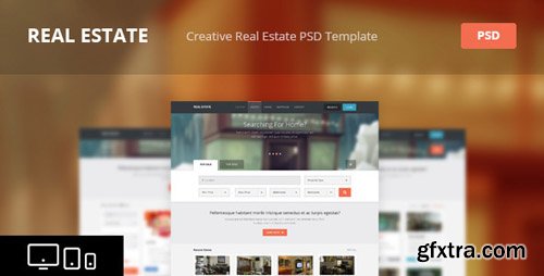 ThemeForest - Real Estate - Creative PSD Template (Update: 6 November 15) - 4557415