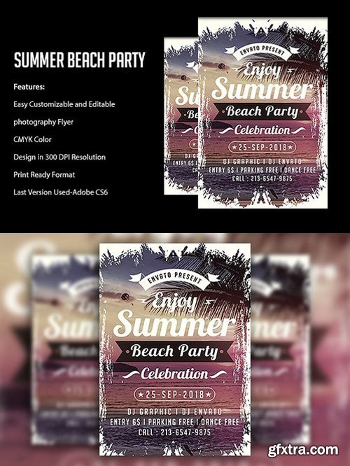CM - Summer Party Flyers Templates 1782413
