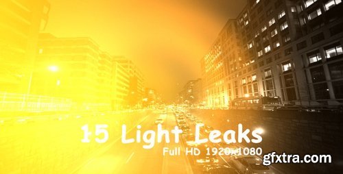 Videohive Light Leaks 4 (15-Pack) 3394040