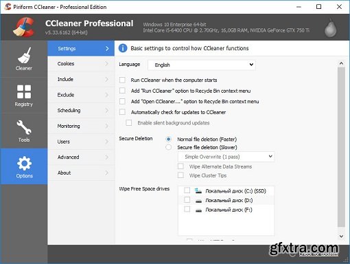 CCleaner Professional / Business / Technician 5.35.6210 Portable