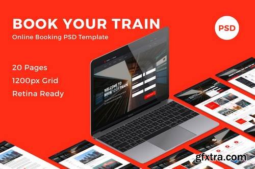 ThemeForest - Book Your Train - Online Booking PSD Template 11431825