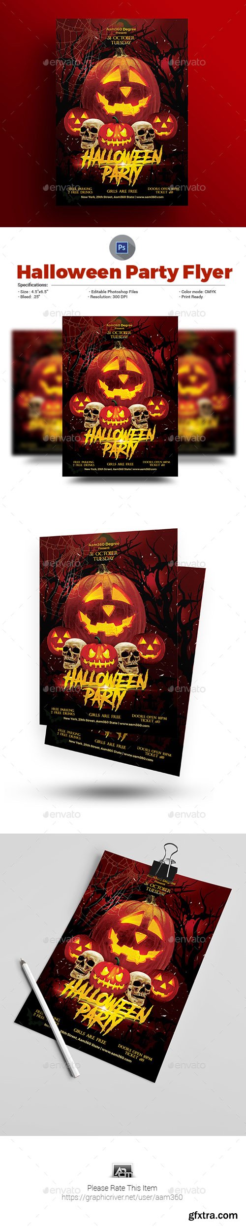 GR - Halloween Flyer 20676813