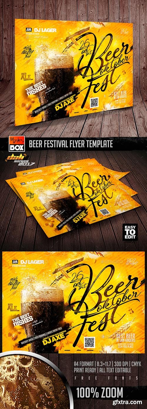 GR - Beer Festival Flyer Template 20693123