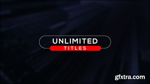 Videohive Unlimited Minimal Titles 19074649