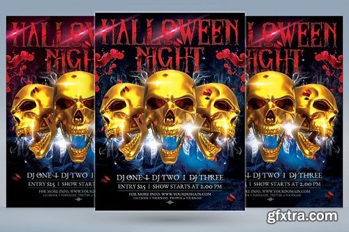 CM - Halloween Night Flyer 1867100