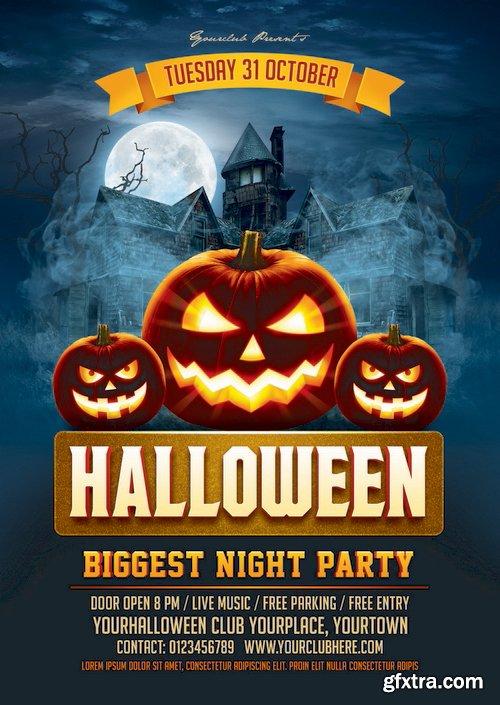 CM - Halloween Night Flyer 1832346