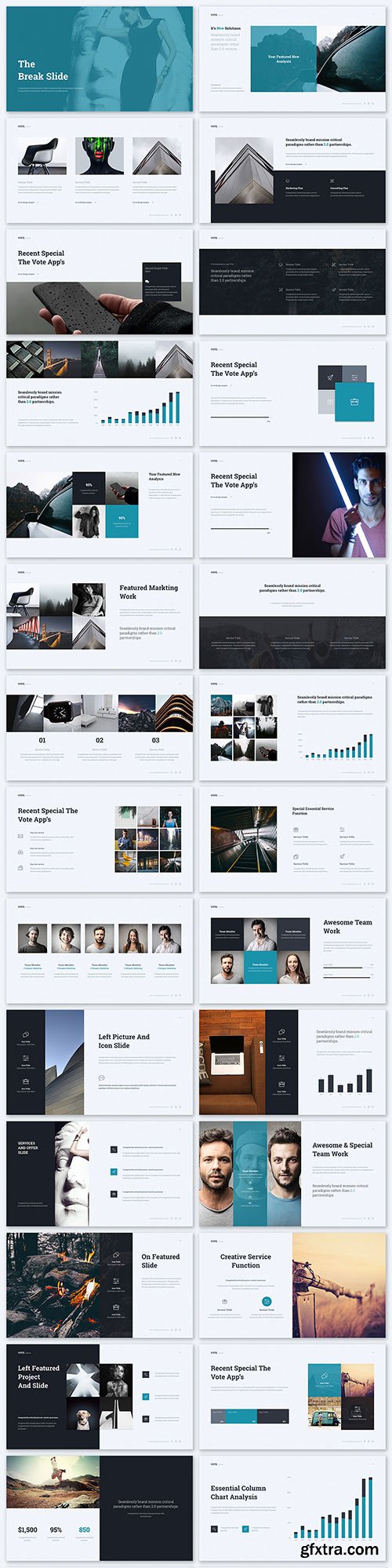 Graphicriver - Vote - Simply Template (Powerpoint) 20351932