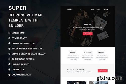 CM - Super - Responsive Email Template 790779