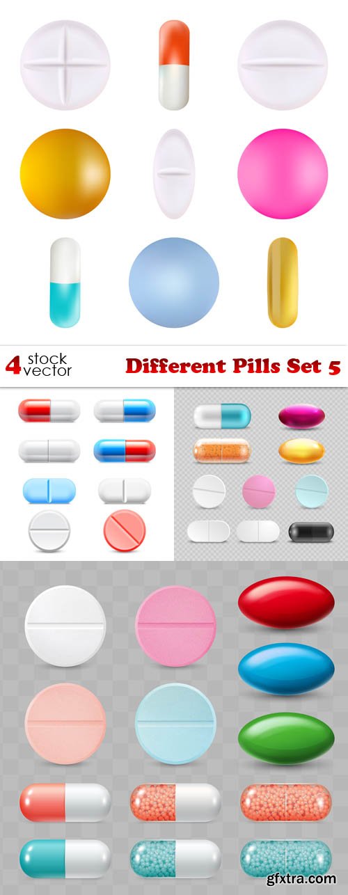 Vectors - Different Pills Set 5