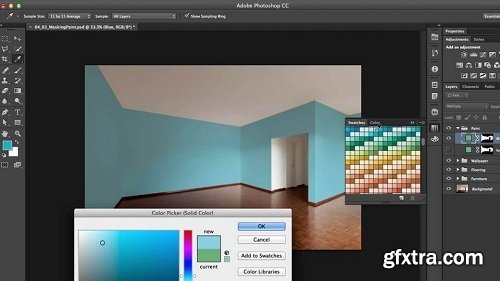 Creating a Living Room Composite in Photoshop