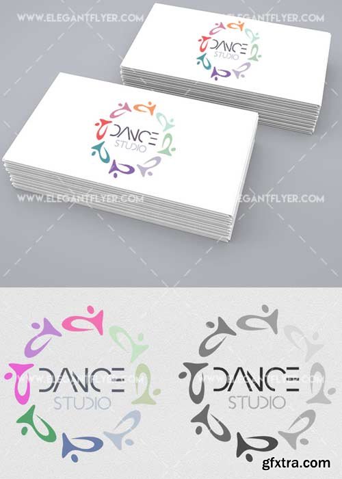 Dance Studio Logotype V1 Premium Logo Template