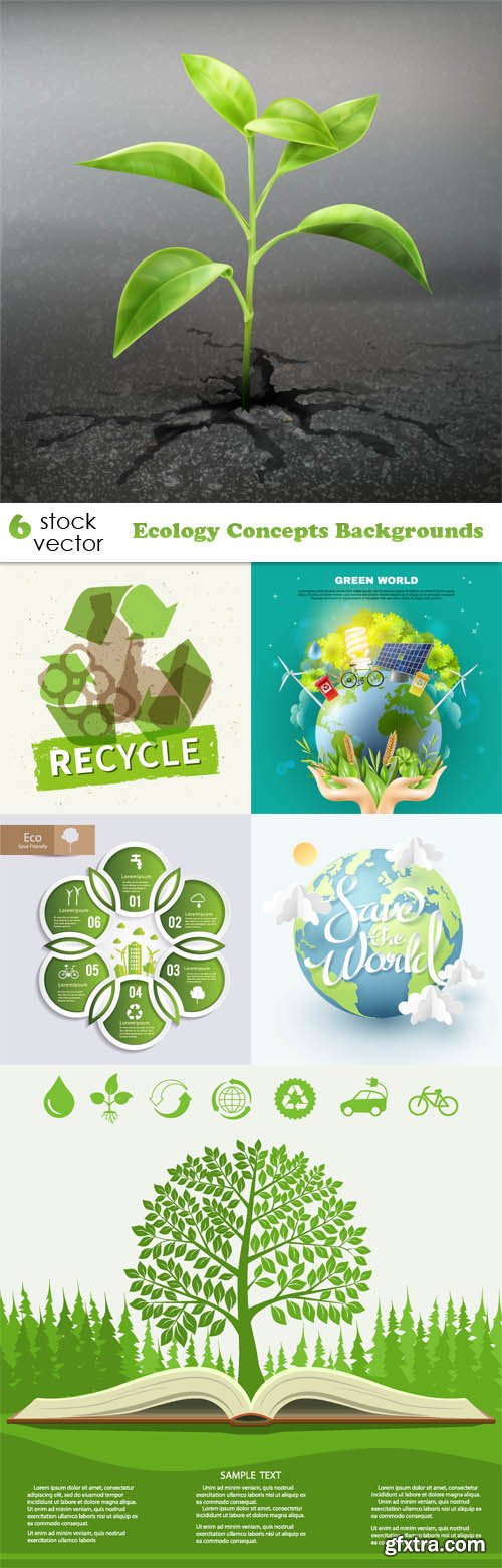 Vectors - Ecology Concepts Backgrounds