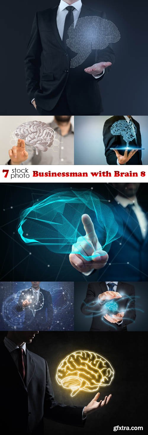 Photos - Businessman with Brain 8