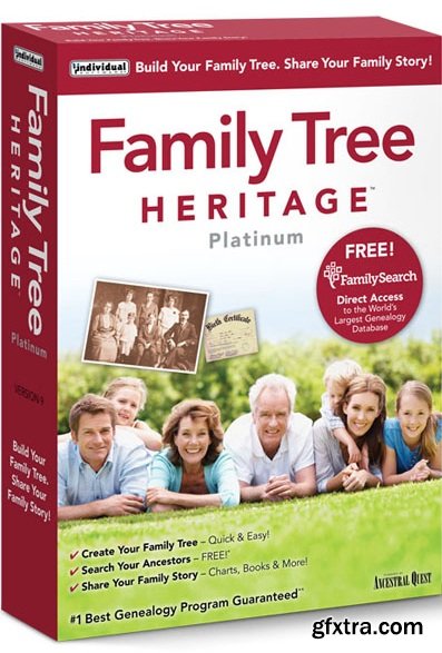 Individual Software Family Tree Heritage Platinum 15.0.6