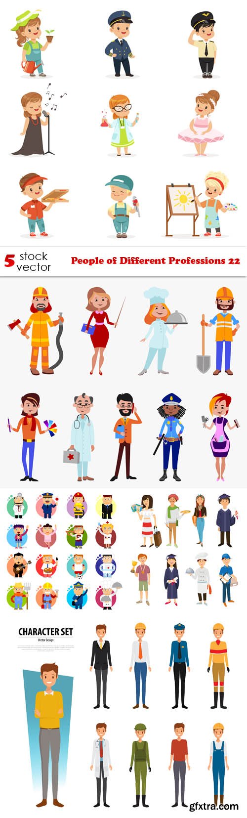 Vectors - People of Different Professions 22