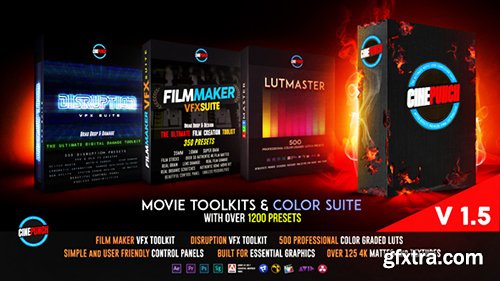 Videohive CINEPUNCH Master Suite 20601772