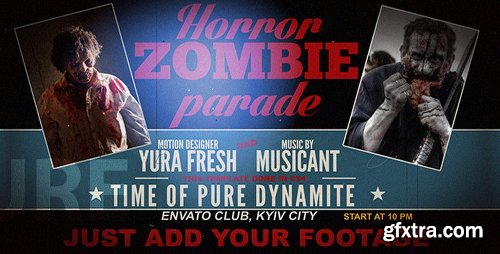 Videohive Horror Zombie Parade 5791718
