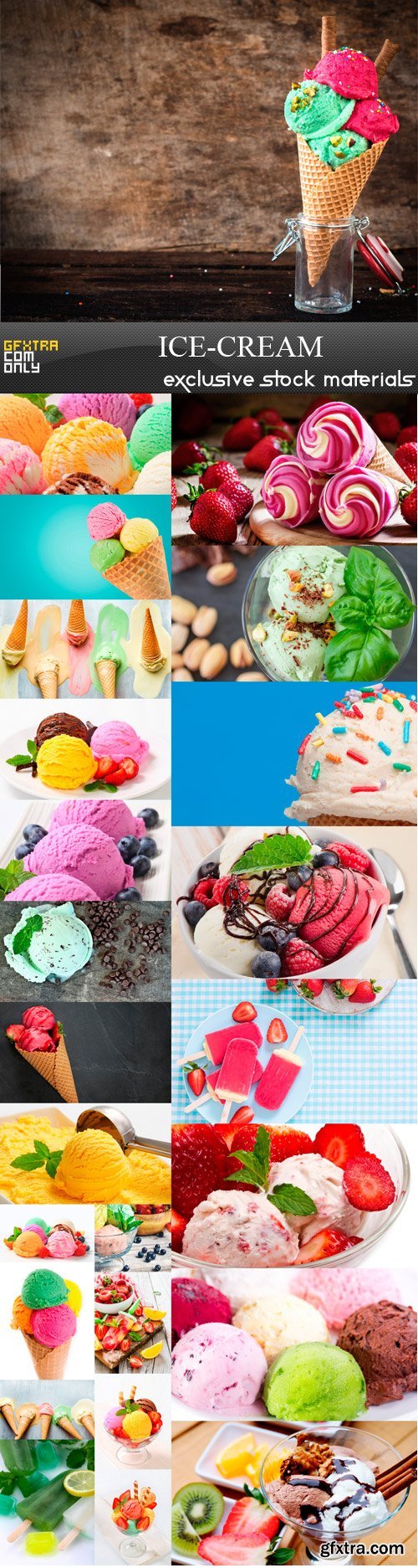 Ice Cream Collection 25xJPG