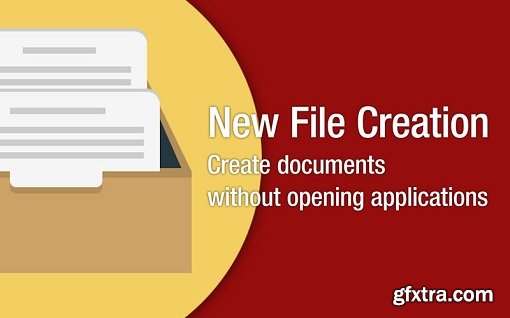 New File Creation 5.1 macOS
