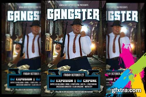 CreativeMarket - Gangster Party 1919103