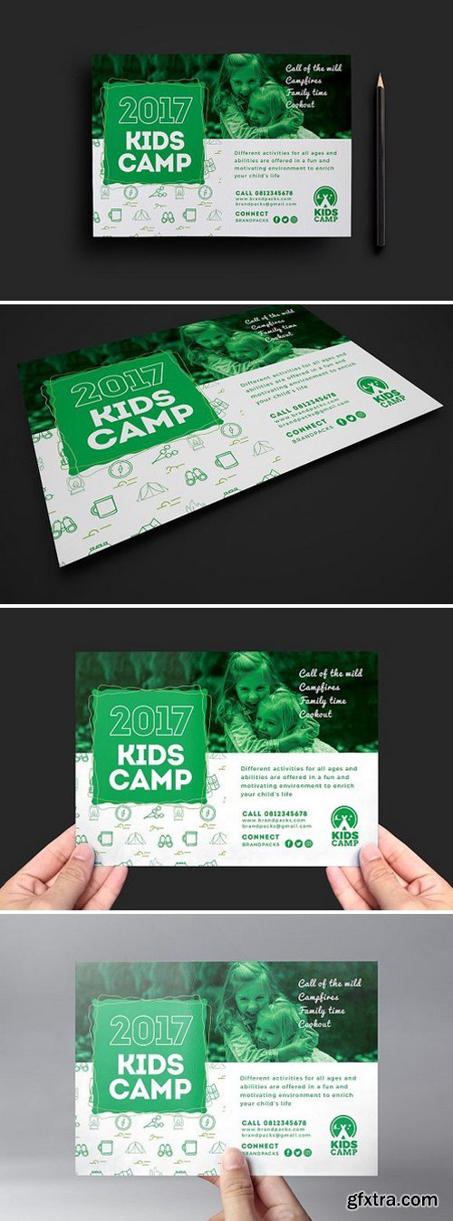 CM - Kids Camp Flyer Template 1805900