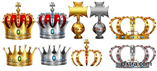 Vectors - Different Crowns Set 4