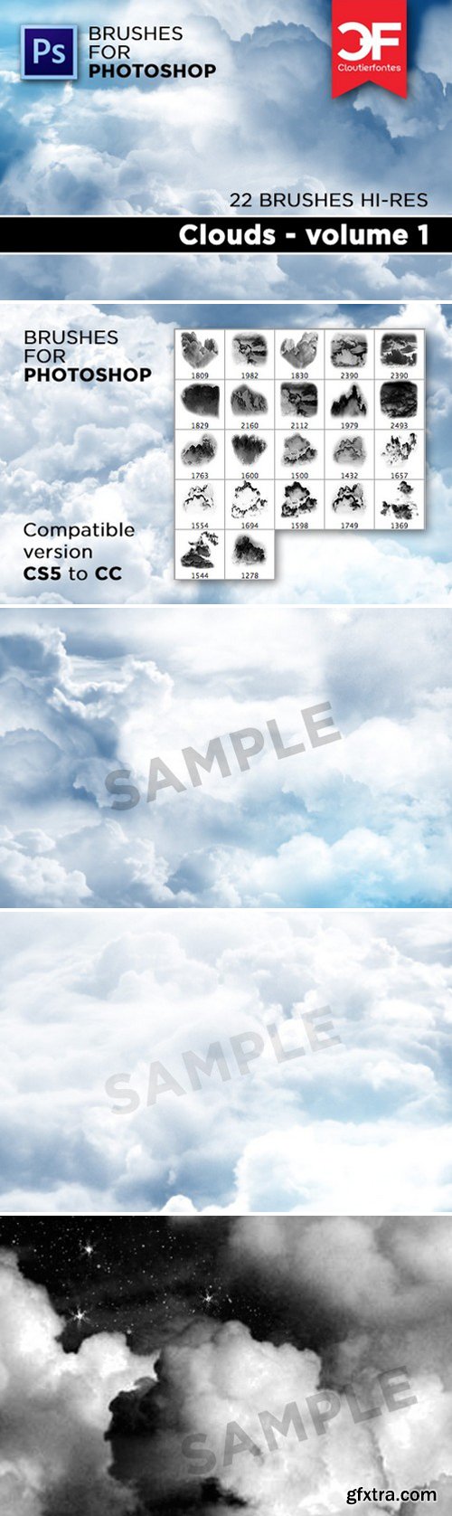 CM - Clouds brushes Volume 1 270815