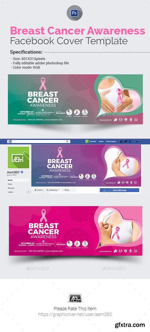 GR - Breast Cancer Awareness Facebook Cover 20770625