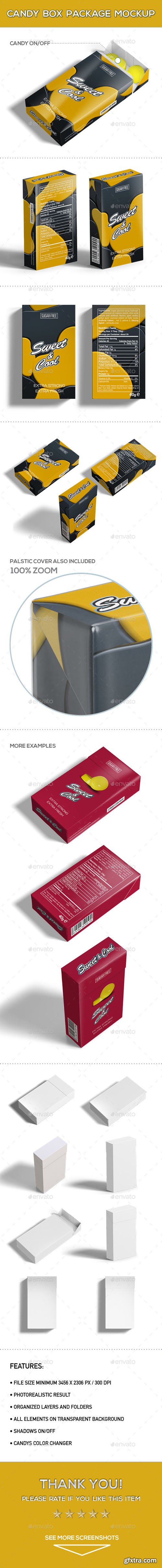 GR - Candy Box Package Mock-Up 20773477